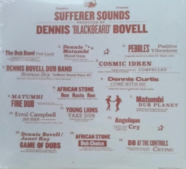 Dennis Bovell - Sufferer Sounds (CD) |-Music History