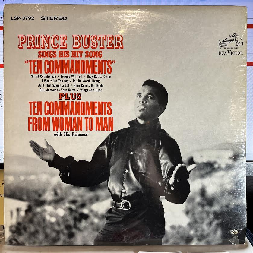 Prince Buster - Sings His Hit Song Ten Commandments *SHRINK* | Near Mint (NM) Near Mint (NM)-Music History