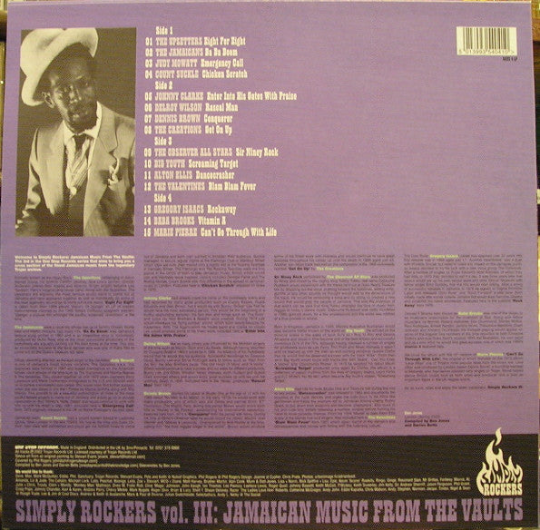 Various - Simply Rockers Vol. III : Jamaican Music From The Vaults | Near Mint (NM) Near Mint (NM)-Music History