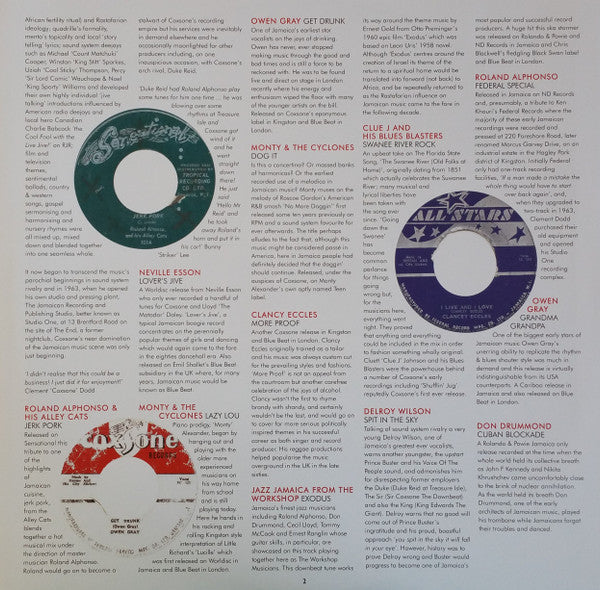 Coxsone's Music 2: The Sound Of Young Jamaica (More Early Cuts From The Vaults Of Studio One 1959-63) | Mint (M) Mint (M)-Music History
