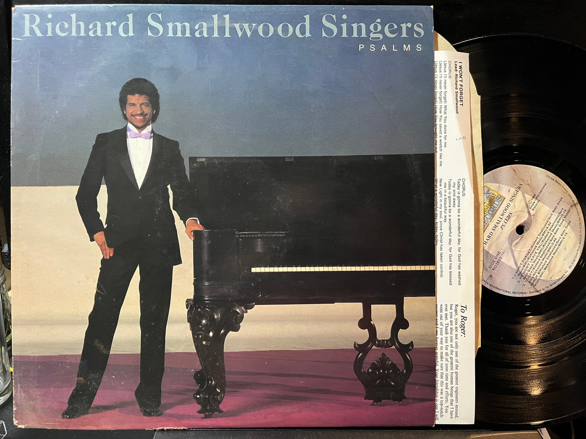 The Richard Smallwood Singers - Psalms (VINYL LP Onyx International RO3833 1984) | Excellent (EX) Excellent (EX)-Music History