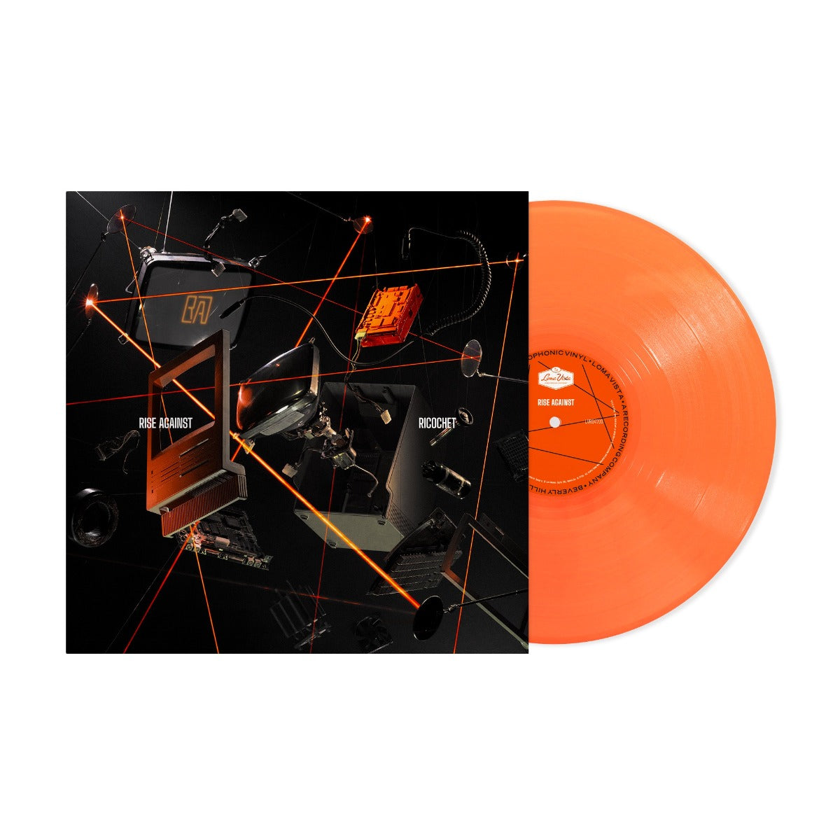 Rise Against - Ricochet (Indie Exclusive Neon Orange VINYL) | Mint (M) Mint (M)-Music History
