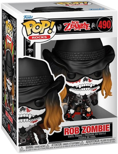 Rob Zombie - Funko POP! Rocks: Rob Zombie (Vinyl Figure, Collectible) |-Music History