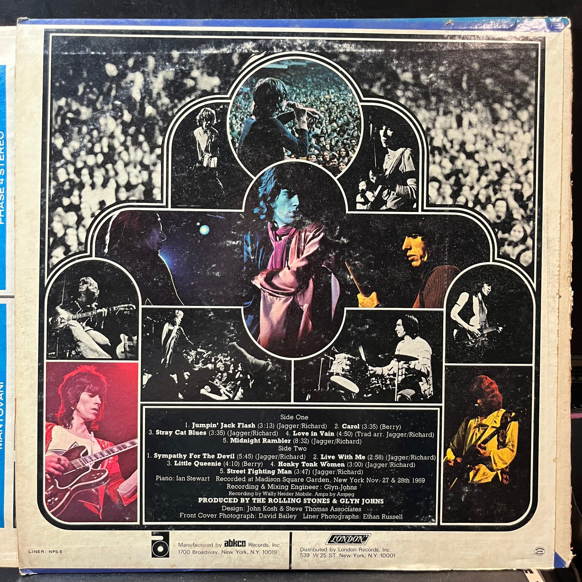 The Rolling Stones - Get Yer Ya-Ya's Out! - The Rolling Stones In Concert (VINYL LP LONDON NPS-5 1970) | Excellent+ (EX+) Very Good Plus (VG+)-Music History