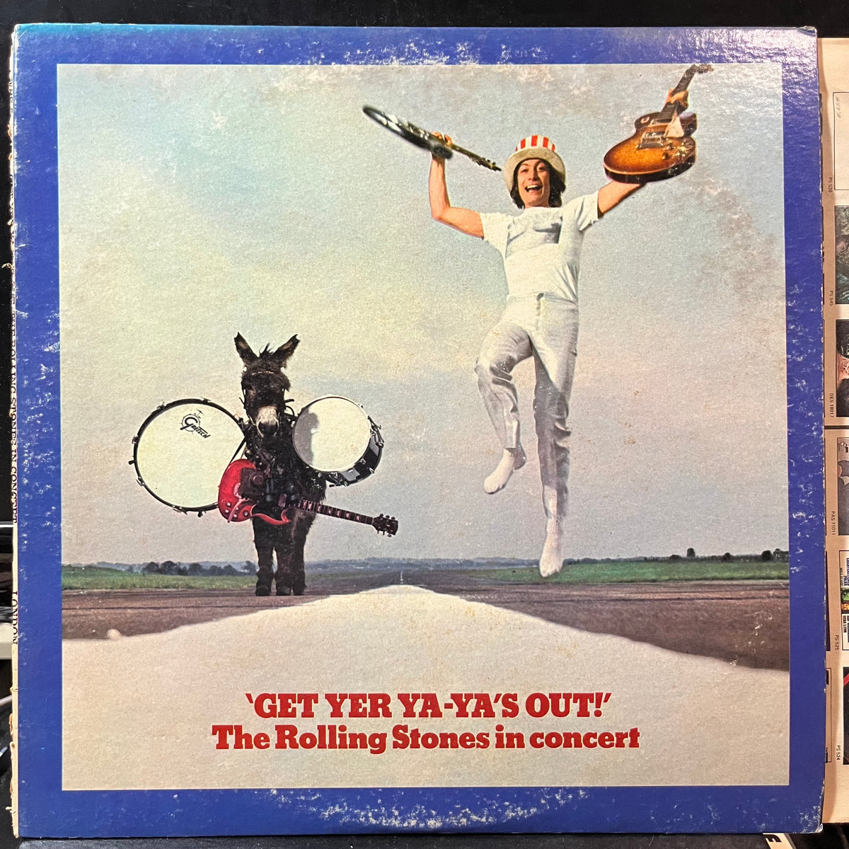 The Rolling Stones - Get Yer Ya-Ya's Out! - The Rolling Stones In Concert (VINYL LP LONDON NPS-5 1970) | Excellent+ (EX+) Very Good Plus (VG+)-Music History