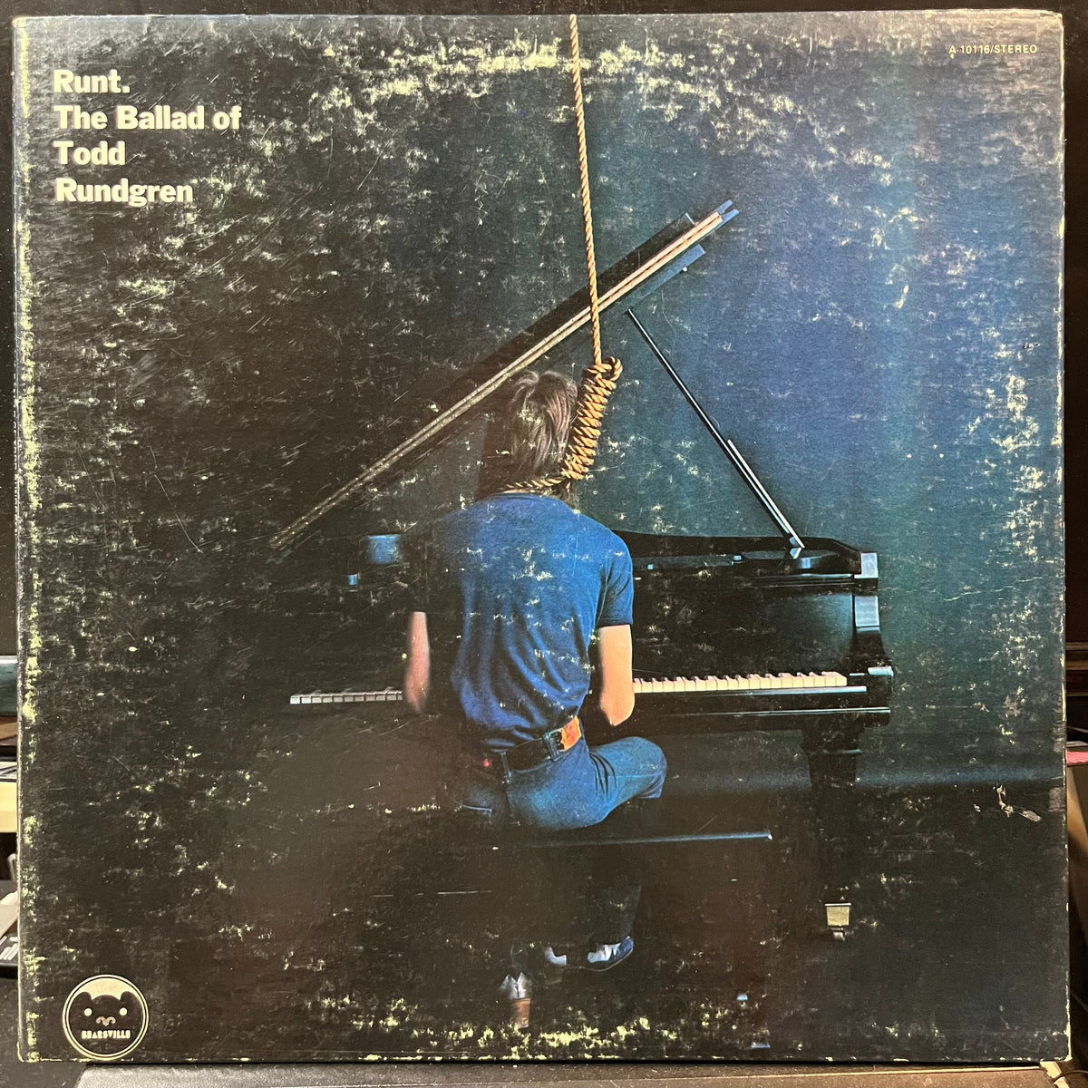 Runt - Runt. The Ballad Of Todd Rundgren (VINYL LP BEARSVILLE A10116 1971) | Excellent+ (EX+) Very Good (VG)-Music History