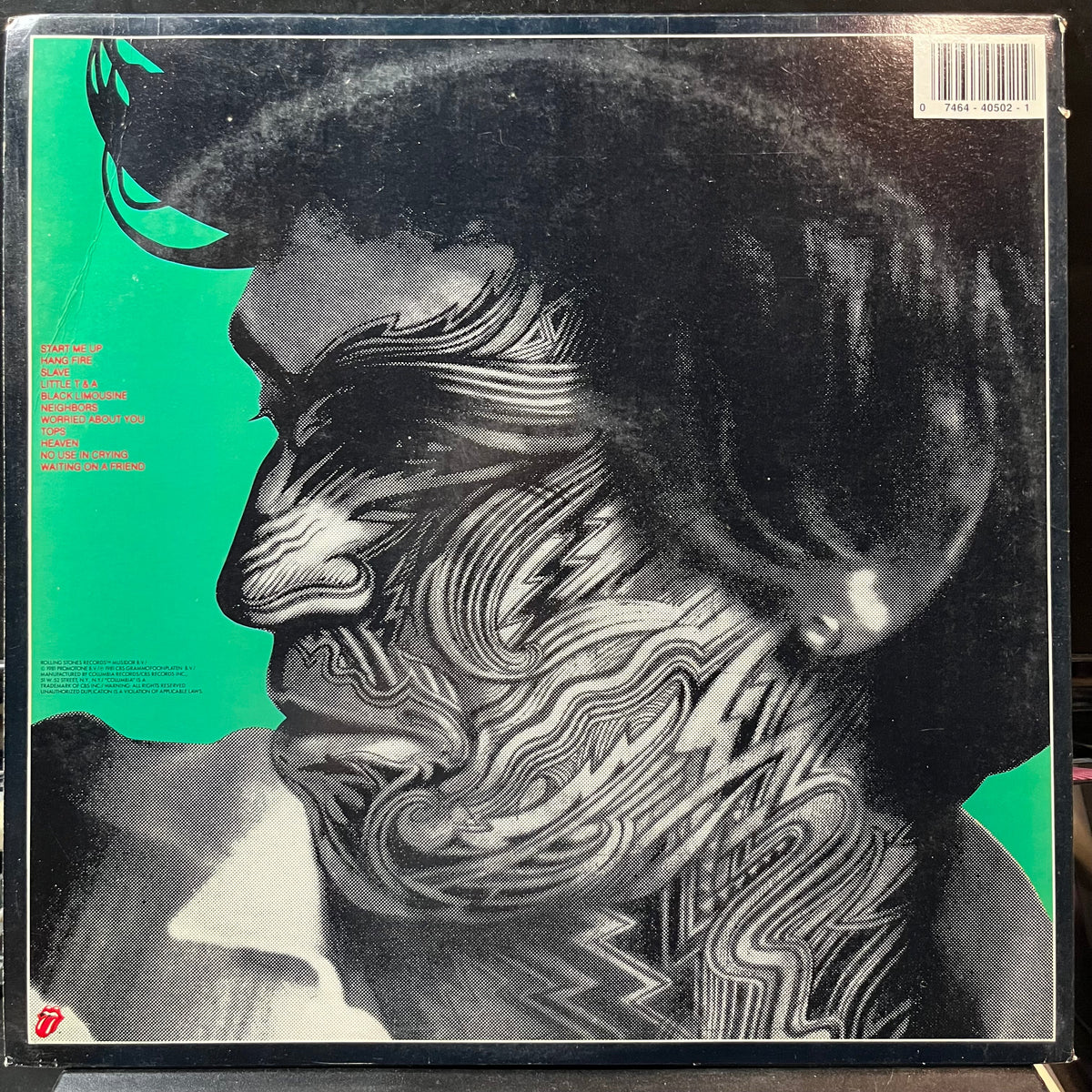 The Rolling Stones - Tattoo You (VINYL LP ROLLING STONES FC 40502 1986) | Near Mint (NM or M-) Near Mint (NM)-Music History