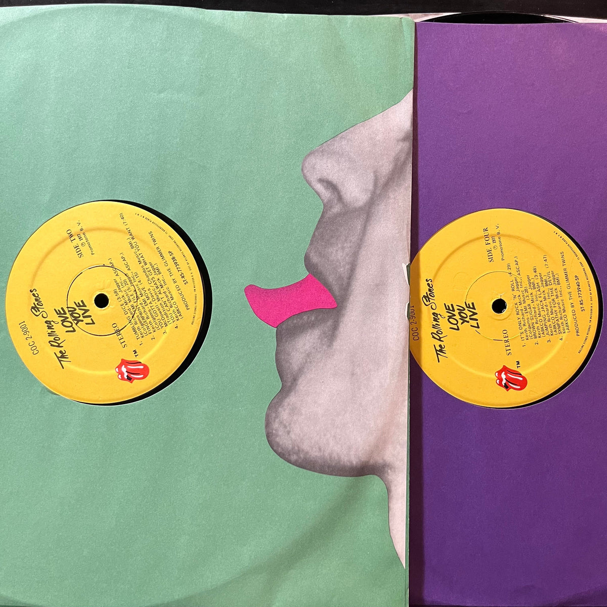 The Rolling Stones - Love You Live (VINYL 2xLP ROLLING STONES COC 2-9001 1977) | Near Mint (NM or M-) Very Good Plus (VG+)-Music History