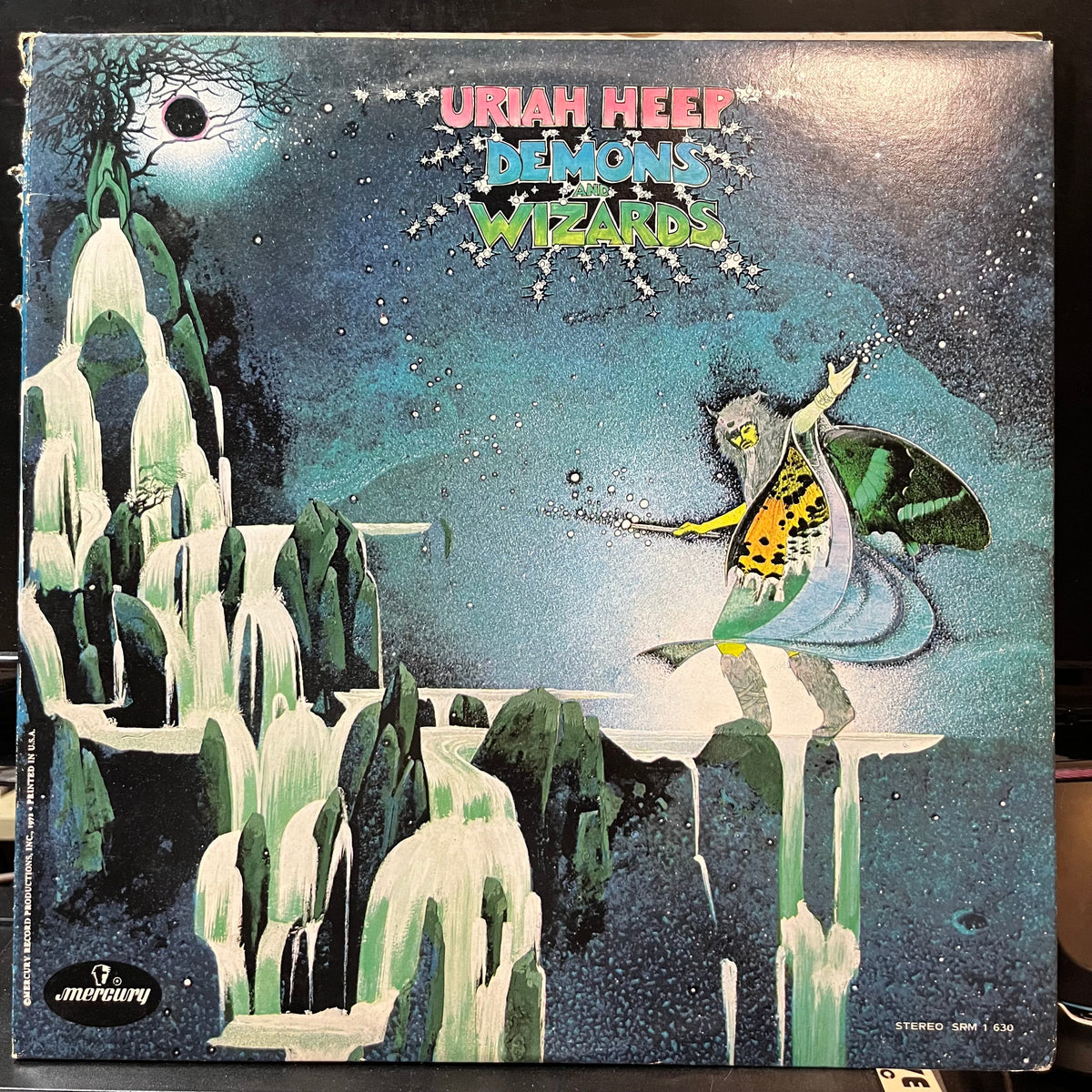 Uriah Heep - Demons And Wizards (VINYL LP BRONZE SRM 1 630 1972) | Near Mint (NM or M-) Very Good Plus Plus (VG++)-Music History