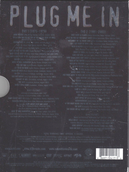 AC/DC - Plug Me In (2xDVD) |-Music History