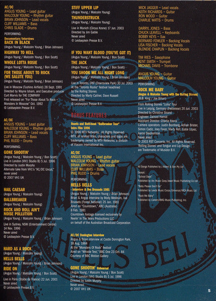 AC/DC - Plug Me In (2xDVD) |-Music History