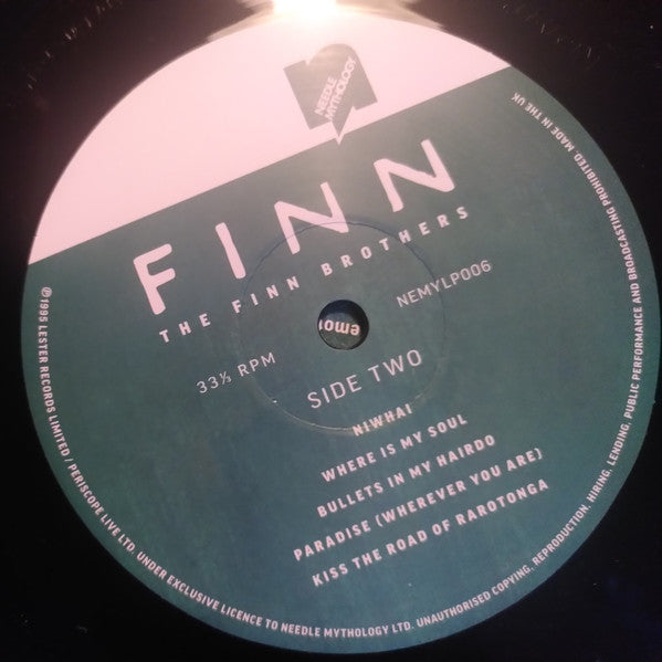 The Finn Brothers - Finn (2xVINYL) | Mint (M) Mint (M)-Music History
