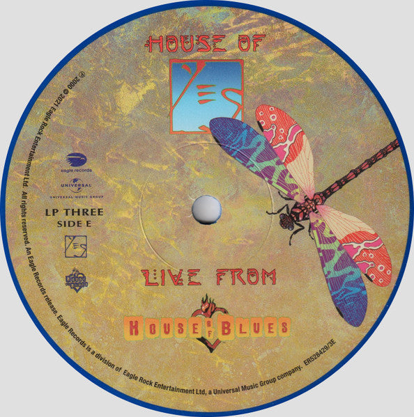 Yes - House Of Yes: Live From The House Of Blues (3xCOLOR VINYL) | Mint (M) Mint (M)-Music History