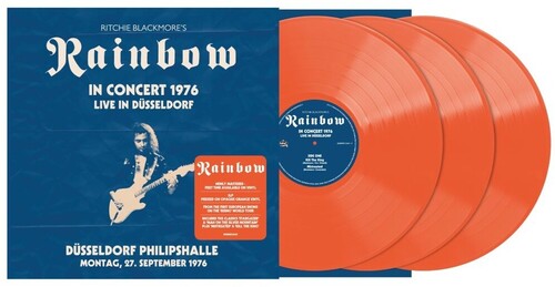 Ritchie Blackmore's Rainbow - Live In Dusseldorf 1976 (ORANGE VINYL 3LP) |-Music History