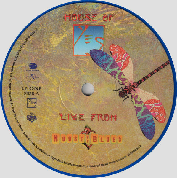 Yes - House Of Yes: Live From The House Of Blues (3xCOLOR VINYL) | Mint (M) Mint (M)-Music History