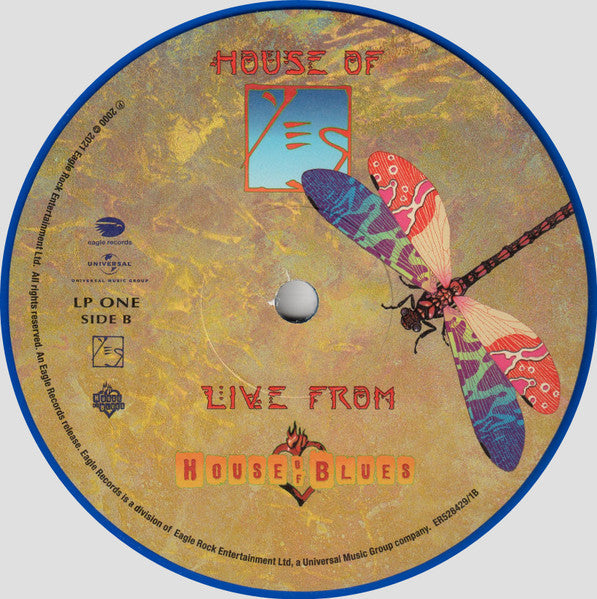 Yes - House Of Yes: Live From The House Of Blues (3xCOLOR VINYL) | Mint (M) Mint (M)-Music History