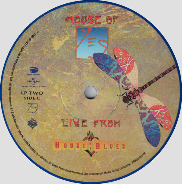 Yes - House Of Yes: Live From The House Of Blues (3xCOLOR VINYL) | Mint (M) Mint (M)-Music History