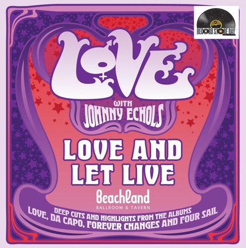 LOVE / JOHNNY ECHOLS - Love & Let Live: Live At The Beachland Ballroom & Tavern, Cleveland, Ohio April 30Th 2025 (CREAM VINYL) | Mint (M) Mint (M)-Music History