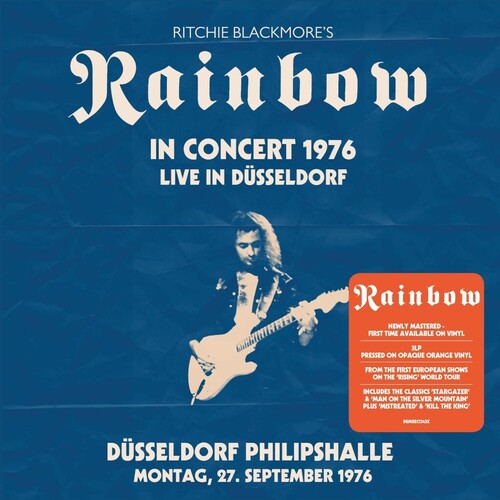 Ritchie Blackmore's Rainbow - Live In Dusseldorf 1976 (ORANGE VINYL 3LP) |-Music History