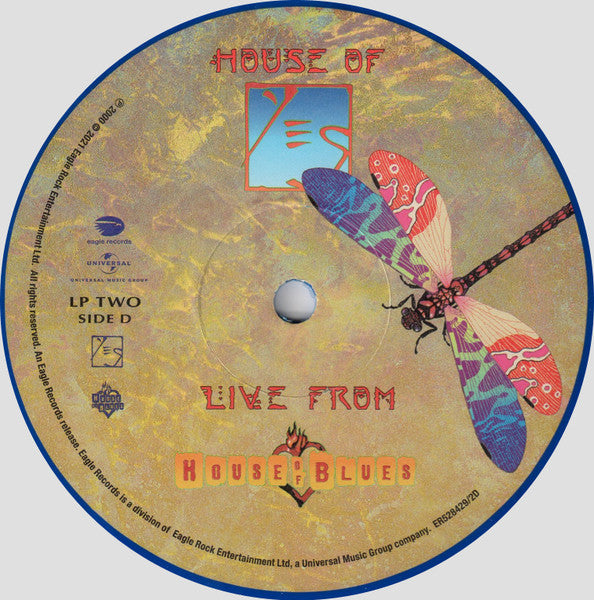 Yes - House Of Yes: Live From The House Of Blues (3xCOLOR VINYL) | Mint (M) Mint (M)-Music History