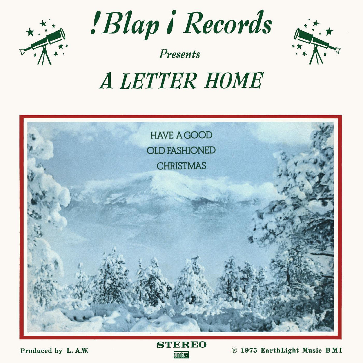 A Letter Home - Have A Good Old Fashioned Christmas (WHITE VINYL) |-Music History