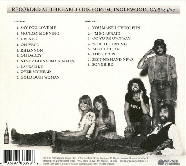 Fleetwood Mac - Rumours Live (CD) | Mint (M) Mint (M)-Music History