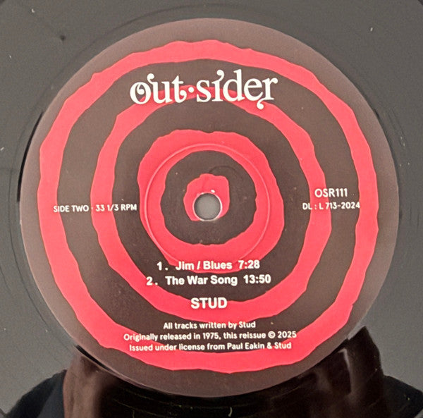 Stud (4) - Stud (VINYL) | Mint (M) Mint (M)-Music History