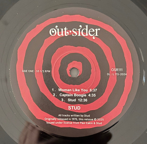 Stud (4) - Stud (VINYL) | Mint (M) Mint (M)-Music History
