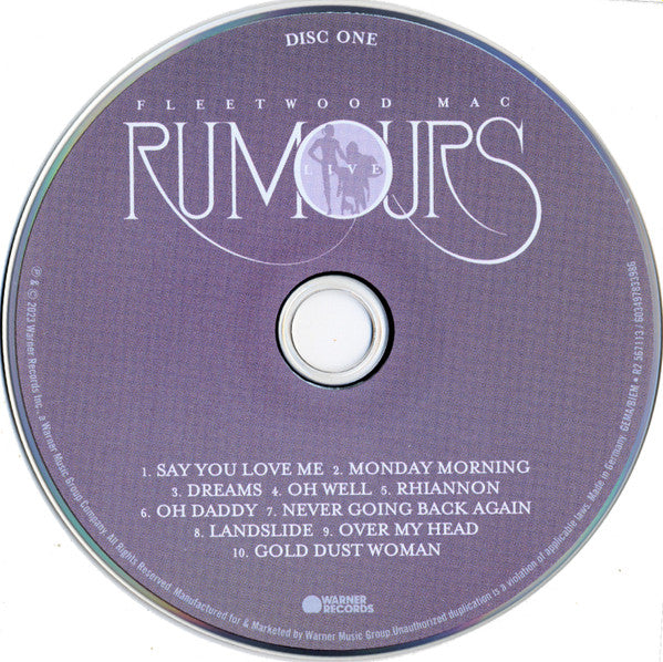 Fleetwood Mac - Rumours Live (CD) | Mint (M) Mint (M)-Music History