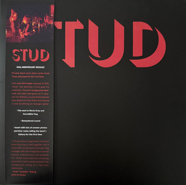 Stud (4) - Stud (VINYL) | Mint (M) Mint (M)-Music History