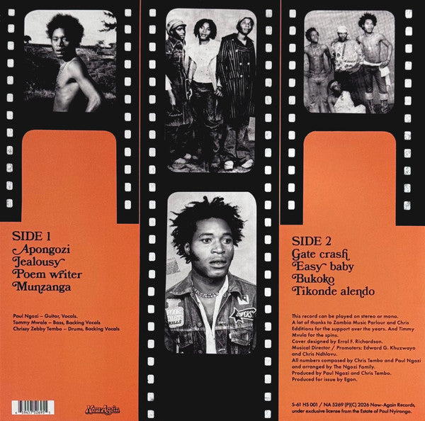 Ngozi Family Featuring Chrissy Zebby Tembo - Gate Crash '78 (RSD 2026 VINYL) | Mint (M) Mint (M)-Music History
