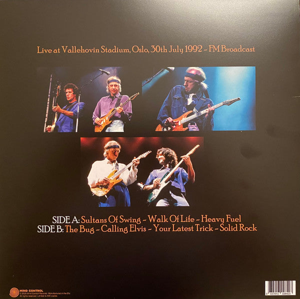 Dire Straits - Nicotine For Breakfast - Live At Vallehovin Stadium, Oslo, 30th July 1992 (VINYL) | Mint (M) Mint (M)-Music History