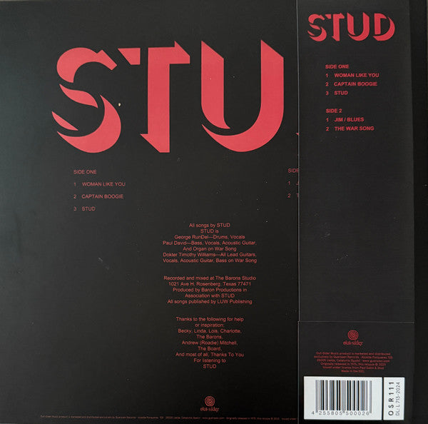 Stud (4) - Stud (VINYL) | Mint (M) Mint (M)-Music History