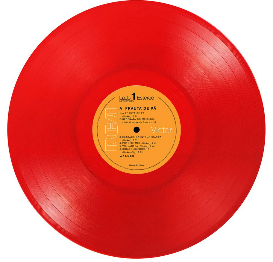 Carlos Walker - A Frauta De Pa (MOV 180G CLEAR RED VINYL) | Mint (M) Mint (M)-Music History