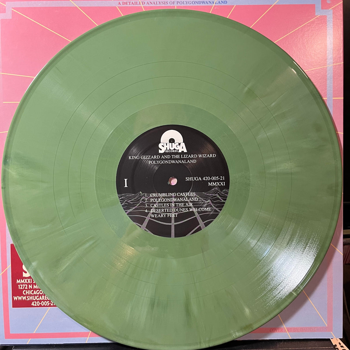 King Gizzard And The Lizard Wizard - Polygondwanaland (COLOR VINYL) | Mint (M) Mint (M)-Music History