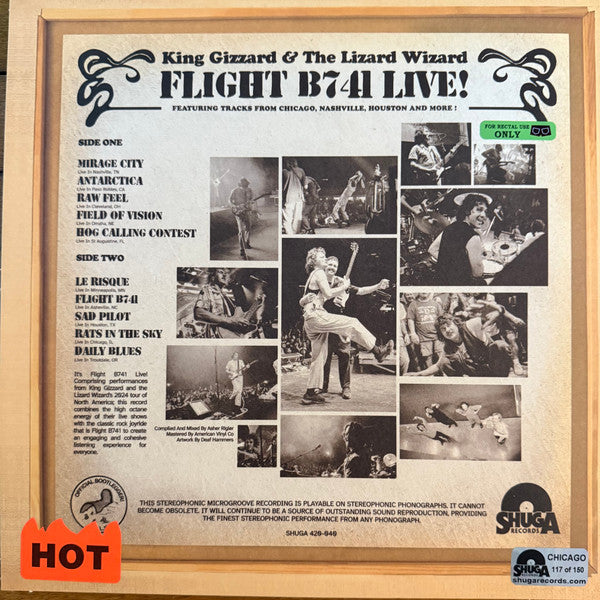 King Gizzard And The Lizard Wizard - Flight B741 Live! (COLOR VINYL) | Mint (M) Mint (M)-Music History