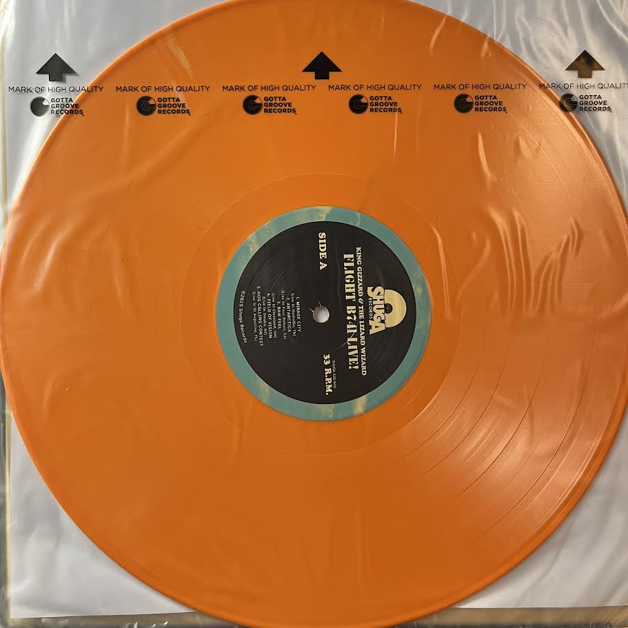 King Gizzard And The Lizard Wizard - Flight B741 Live! (COLOR VINYL) | Mint (M) Mint (M)-Music History