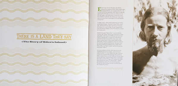 Eden Ahbez - Eden's Island (The Music Of An Enchanted Isle)(GREEN & YELLOW VINYL 2xLP Ebalunga!!! EBL10LP) | NEW-Music History