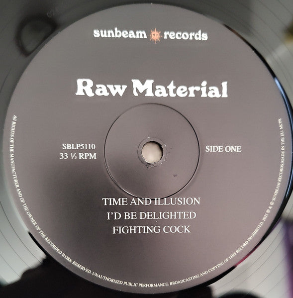 Raw Material (2) - Raw Material (VINYL) | Mint (M) Mint (M)-Music History
