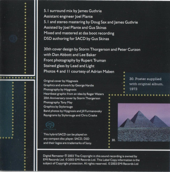 Pink Floyd - The Dark Side Of The Moon (CD GOLD) | Excellent+ (EX+) Near Mint (NM)-Music History