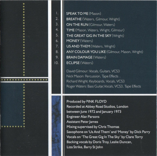 Pink Floyd - The Dark Side Of The Moon (CD GOLD) | Excellent+ (EX+) Near Mint (NM)-Music History