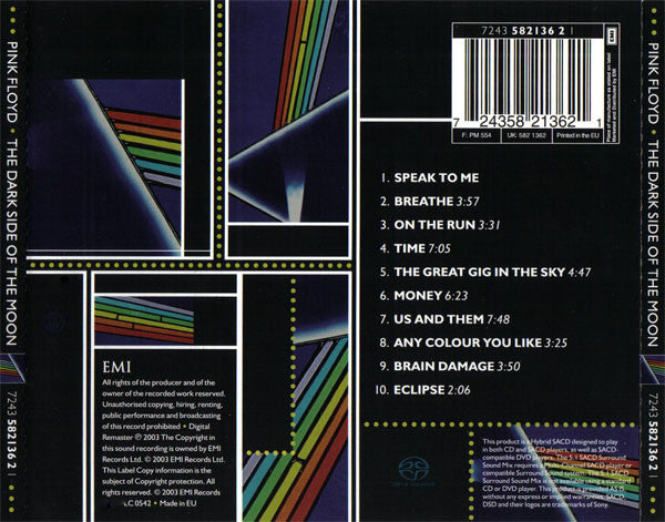 Pink Floyd - The Dark Side Of The Moon (CD GOLD) | Excellent+ (EX+) Near Mint (NM)-Music History