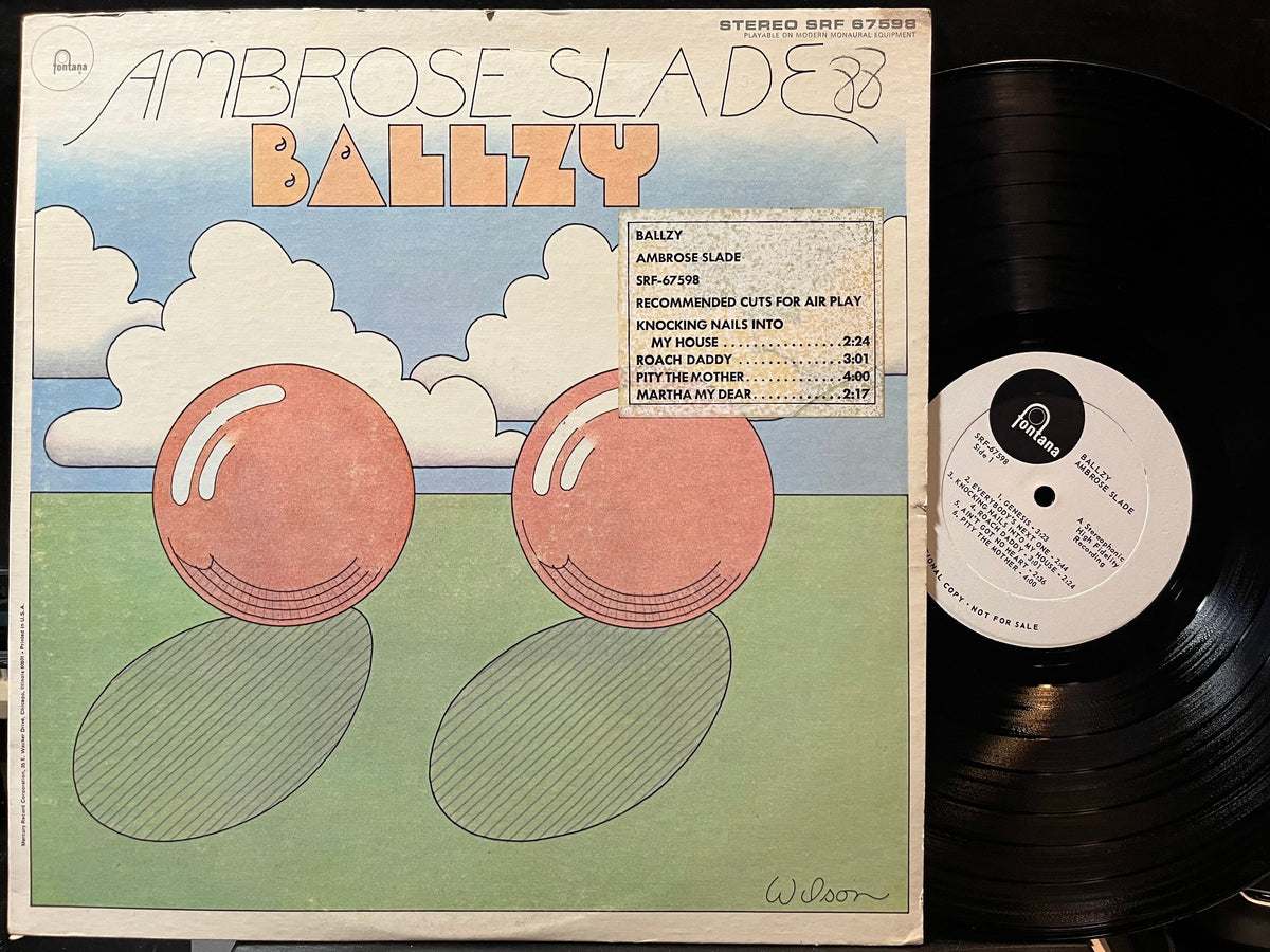 Ambrose Slade - Ballzy (VINYL LP FONTANA SRF 67598 1969) | USED Near Mint- (NM-) Excellent (EX)-Music History
