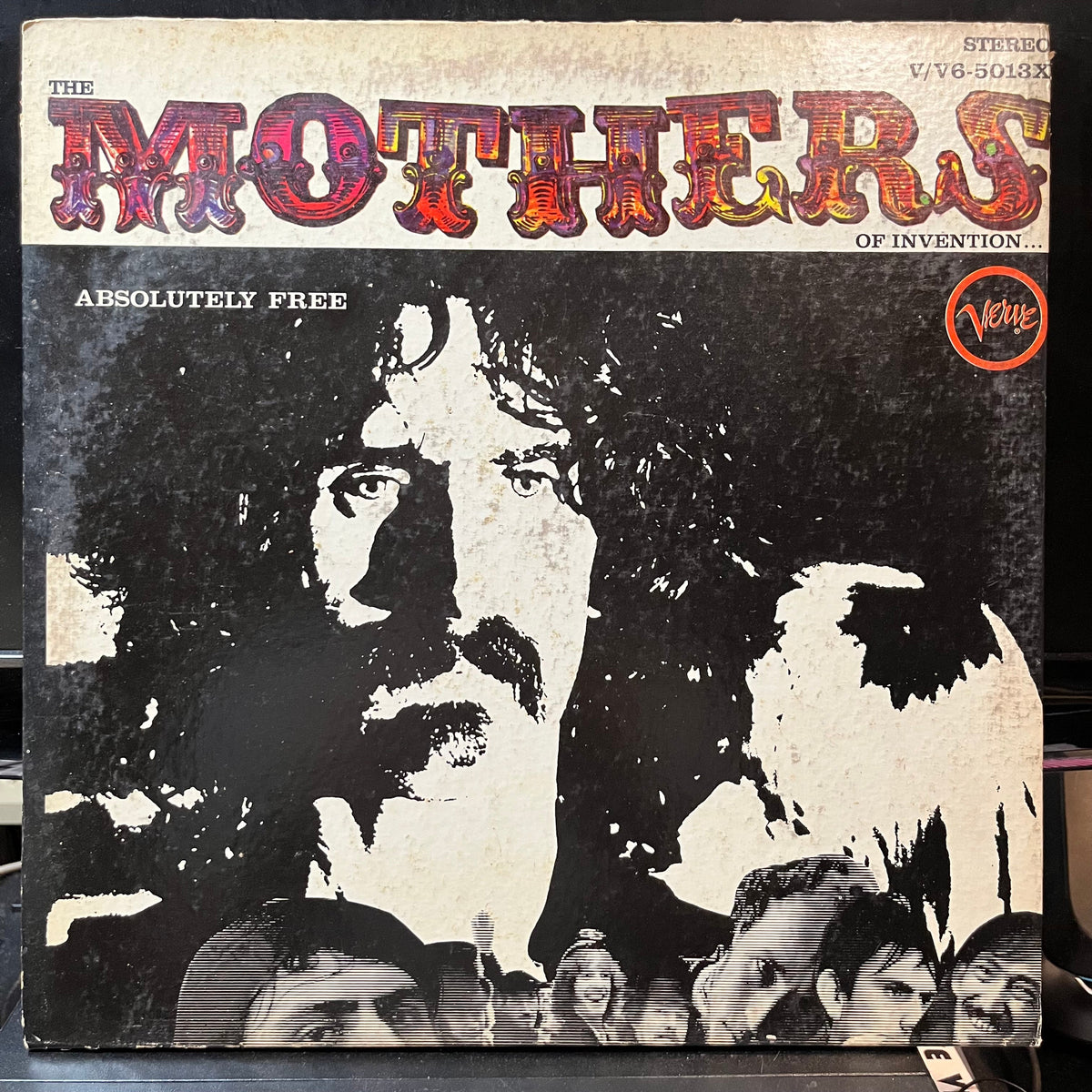 The Mothers Of Invention - Absolutely Free (VINYL LP VERVE V6-5013 1967) | Near Mint (NM or M-) Very Good Plus (VG+)-Music History