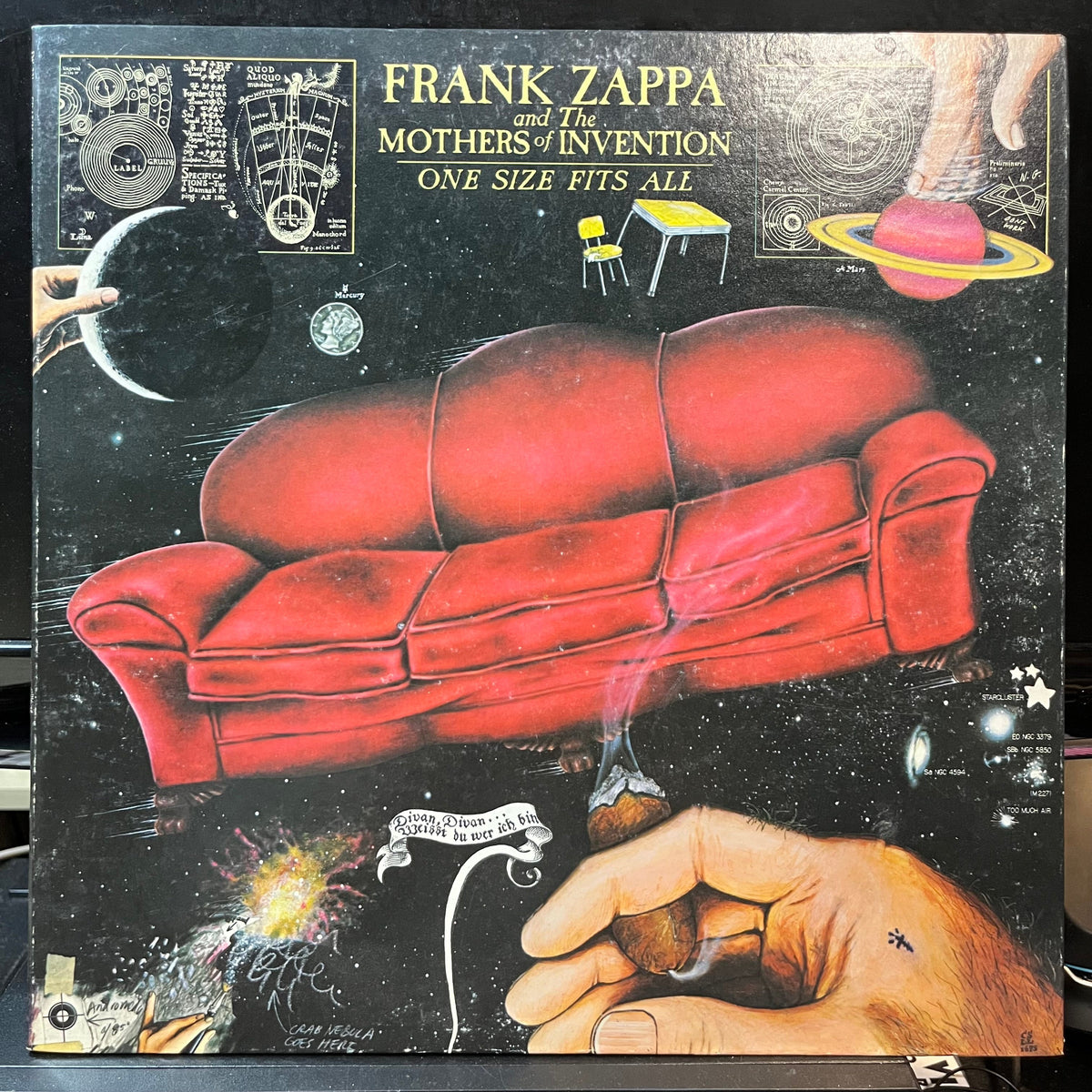 Frank Zappa And The Mothers Of Invention - One Size Fits All (VINYL LP DISCREET DS 2216) | Very Good Plus (VG+) Excellent+ (EX+)-Music History