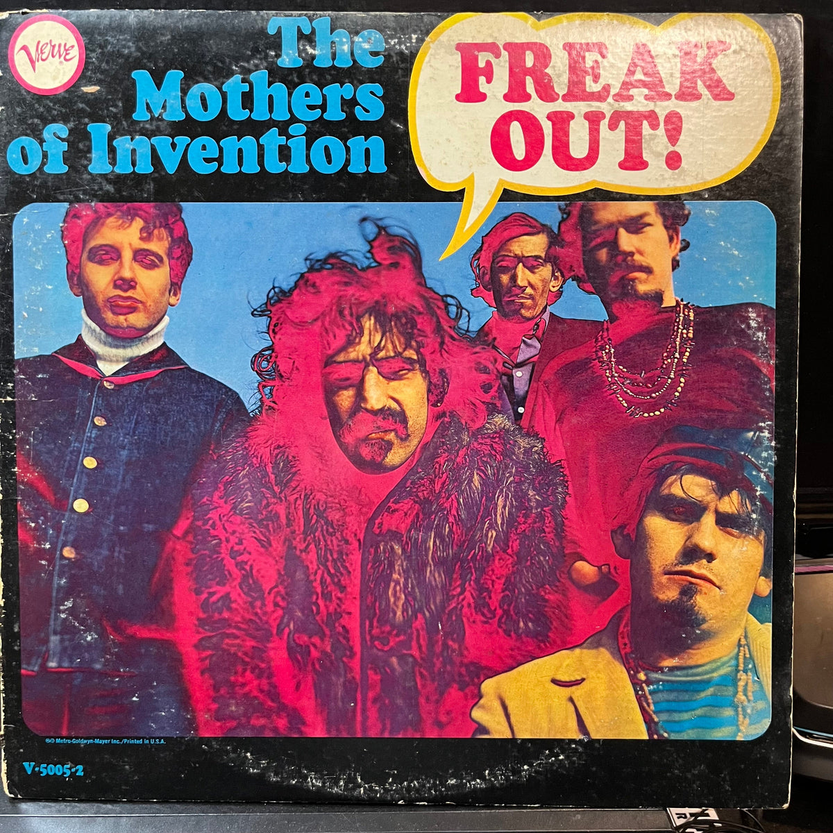 The Mothers Of Invention - Freak Out! (VINYL 2xLP VERVE V-5005-2 1966) | Very Good (VG) Very Good Plus (VG+)-Music History