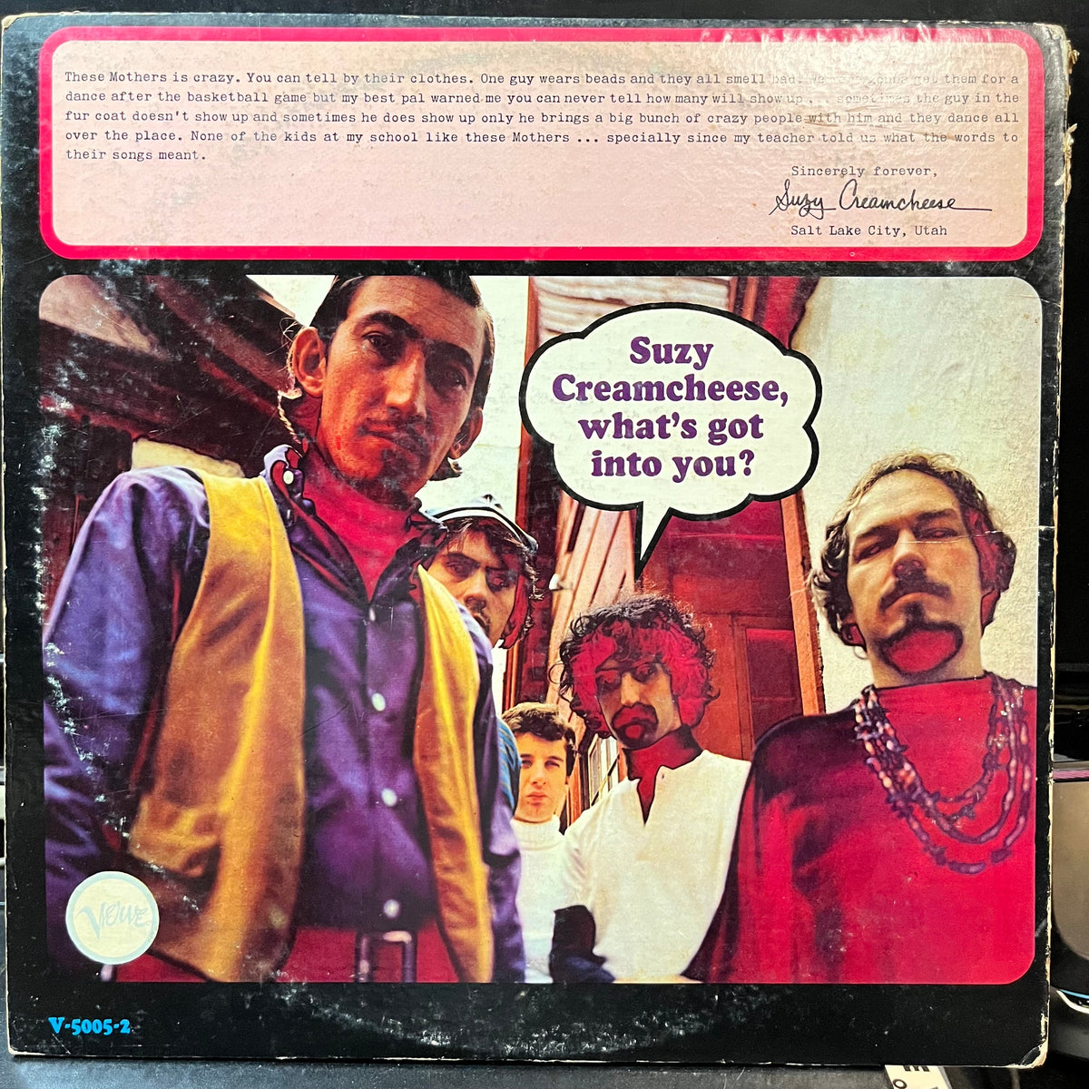The Mothers Of Invention - Freak Out! (VINYL 2xLP VERVE V-5005-2 1966) | Very Good (VG) Very Good Plus (VG+)-Music History