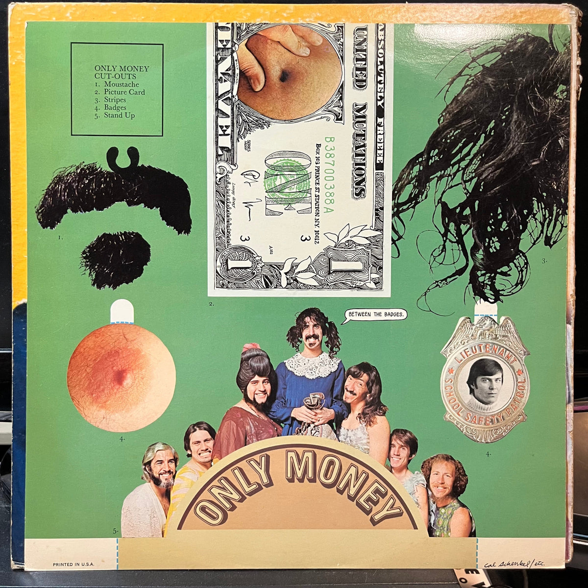 The Mothers Of Invention - We're Only In It For The Money (VINYL LP VERVE V/V6 5045X 1968) | Very Good (VG) Very Good (VG)-Music History