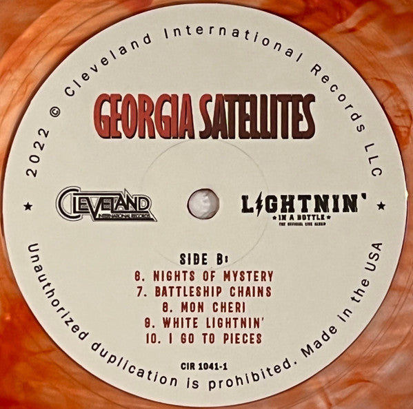 The Georgia Satellites - Lightnin' In A Bottle (The Official Live Album)(2xVINYL COLOR) | Mint (M) Mint (M)-Music History