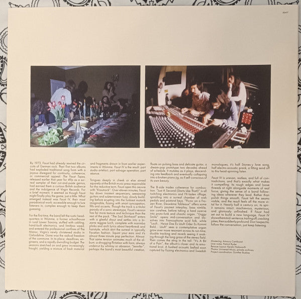 Faust IV (CLEAR VINYL / NUMBERED) |-Music History